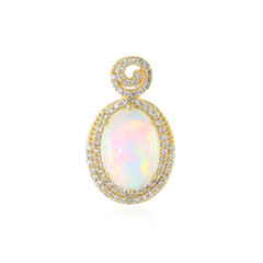 Welo-Opal-Silberanhänger