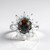 Anello in argento con Opale Mezezo