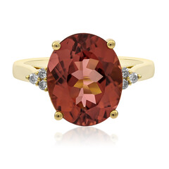 Bague en or et Tourmaline néon du Congo (CIRARI)