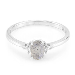 Bague en argent et Labradorite