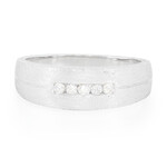 Anello da uomo in argento con Zircone