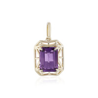 Uruguay-Amethyst-Goldanhänger (Ornaments by de Melo)