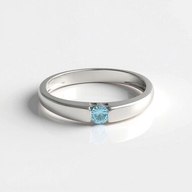 Anello in argento con Zircone Ratanakiri