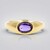 Anello in oro con Zaffiro Ceylon Porpora (non riscaldato)
