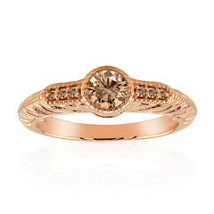 Anello in oro con Diamante Rose de France VS1 di Argyle