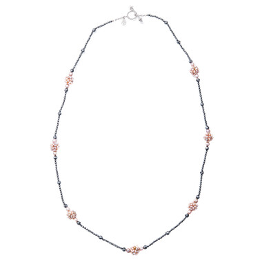 Edelstein-Silberhalskette (Dallas Prince Designs)
