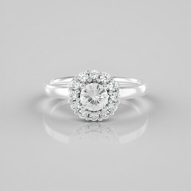 Anello in argento con Zircone