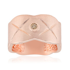 I1 Argyle-Rose de France-Brillant-Silberring