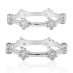 Sky Blue Topaz Silver Ring