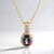 Collana in argento con Quarzo Mistico