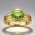 Anello in oro con Peridoto Wagogo