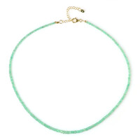 Collar en plata con Esmeralda de Colombia