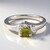 Anello in argento con Tormalina Cuprian