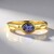 Bague en argent et Tanzanite