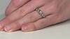 Anillo en plata con Morganita