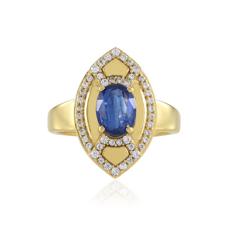 Zilveren ring met een Nepal Kyaniet