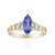 14K AAA Tanzanite Gold Ring (CIRARI)