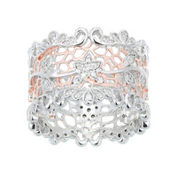 Anello in argento con Diamante I3 (I)