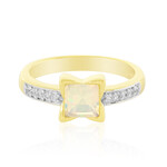 Anello in argento con Opale di Welo