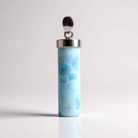 Ciondolo in argento con Larimar