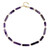 Sambia-Amethyst-Silberhalskette