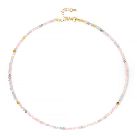 Collier en argent et Morganite du Brésil