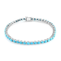 Sleeping Beauty-Türkis-Silberarmband