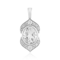 Ciondolo in argento con Quarzo Bianco