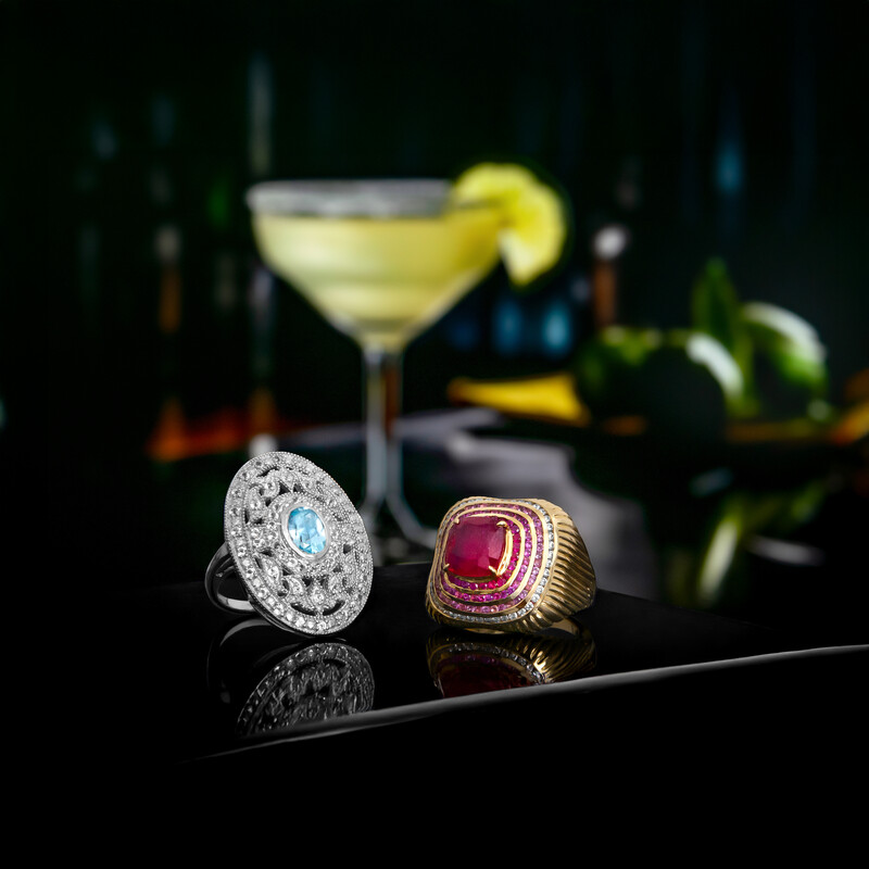 Sky Blue Topaz Silver Ring