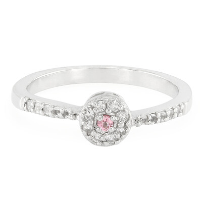 Anello in argento con Tormalina Rosa