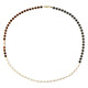 Collana in argento con Ematite Nera (Riya)
