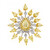 Gelber SI2 Brillant-Goldring (CIRARI)