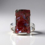 Anello in argento con Calcedonio Multicolor (Bali Barong)