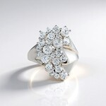 Anello in argento con Zircone (de Melo Essence)