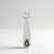 Ciondolo in argento con Zaffiro Verde di Tuléar  (Pallanova)