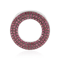 Ciondolo in argento con Rodolite