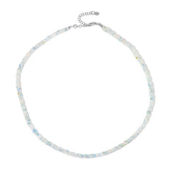 Beryll-Silberhalskette