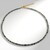 Collana in argento con Crisoberillo Occhio di Gatto