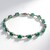 Bracciale in argento con Smeraldo Zambia