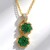 Collana in argento con Smeraldo Zambia (Gems en Vogue)