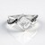 Anello in argento con Topazio Bianco