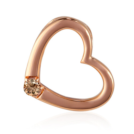 Pendentif en or et Diamant rose de France SI1 d'Argyle  (Annette)