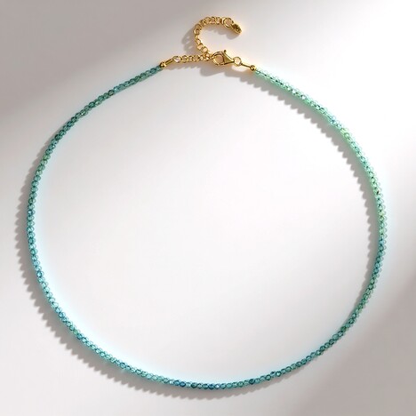 Collana in argento con Indicolite (Adela Silber)