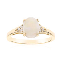 Bague en or et Opale d'Australie (CIRARI)