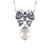 White Freshwater Pearl Silver Necklace (Dallas Prince Designs)