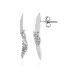 Zircon Silver Earrings (de Melo)