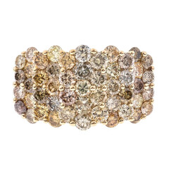 Anello in oro con Diamante Fancy SI2 (CIRARI)