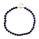 Collana in argento con Ametista Zambiana (Adela Silber)