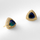 Boucles d'oreilles en argent et Opale Mezezo