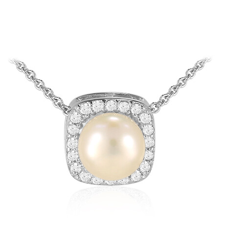 Collar en plata con Perla Freshwater
